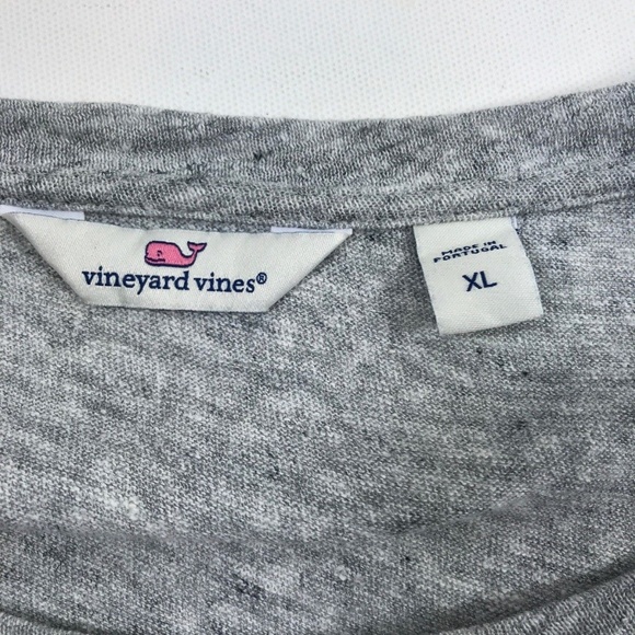 Vinyard Vines Heathered Linen Blend Roll SS Shirt - Picture 5 of 6